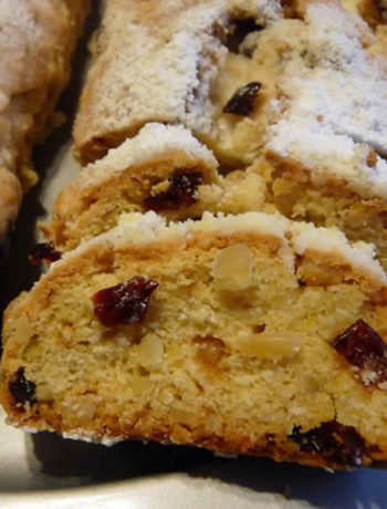 Cranberrystollen