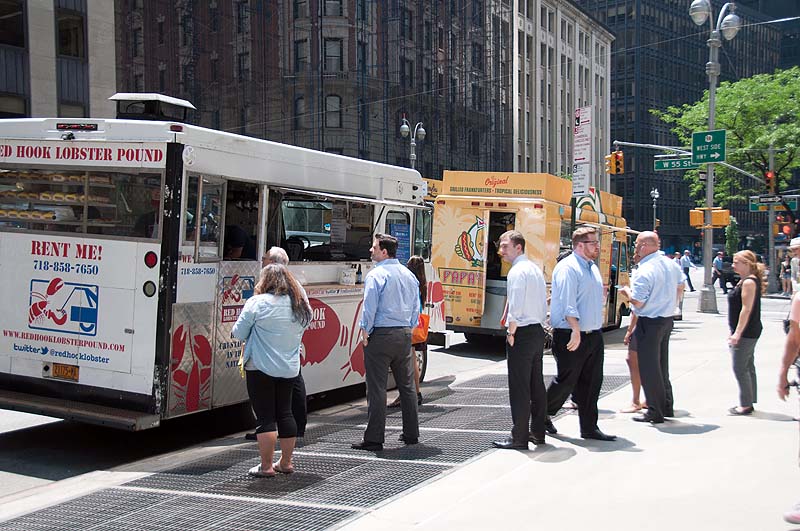 Food truck in New York