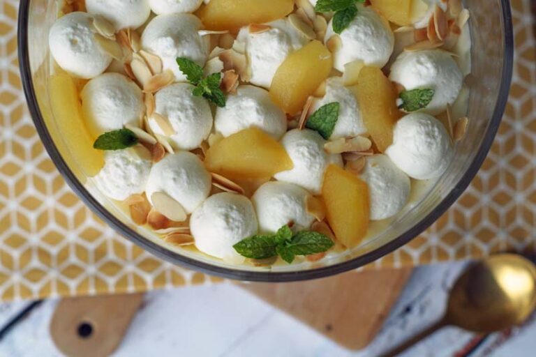 USa-Rezept für einfaches SChichtdessert, Apple Trifle