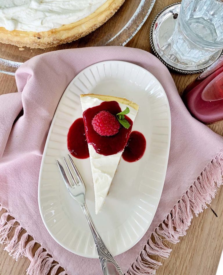 Copycat Rezept für Vanilla Cheesecake wie bei TGI Friday