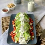 USA-Rezept für Eisbergsalat mit Blue Cheese Dressing