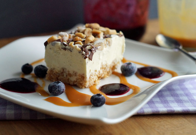 Peanut Butter Ice Cream Squares