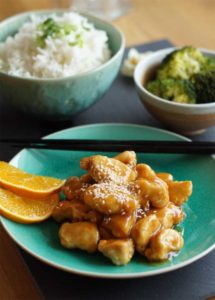 Orange Chicken (Orangenhuhn wie beim Panda Express)