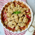 Rezept für Rhabarber-Crumble