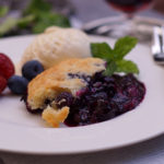 Blueberry Cobbler vom Grill