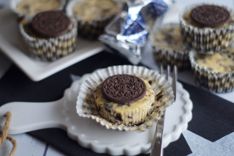 Mini Oreo Cheesecakes