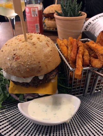 Burger essen im 180 degrees in Bocholt