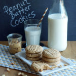 USA-Rezept für Peanut Butter Cookies / Erdnussbutterkekse