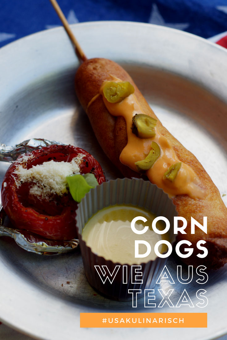 Corn Dogs wie von der Texas State Fair