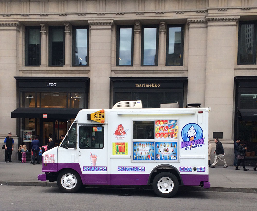 Ice Cream Truck in NYC