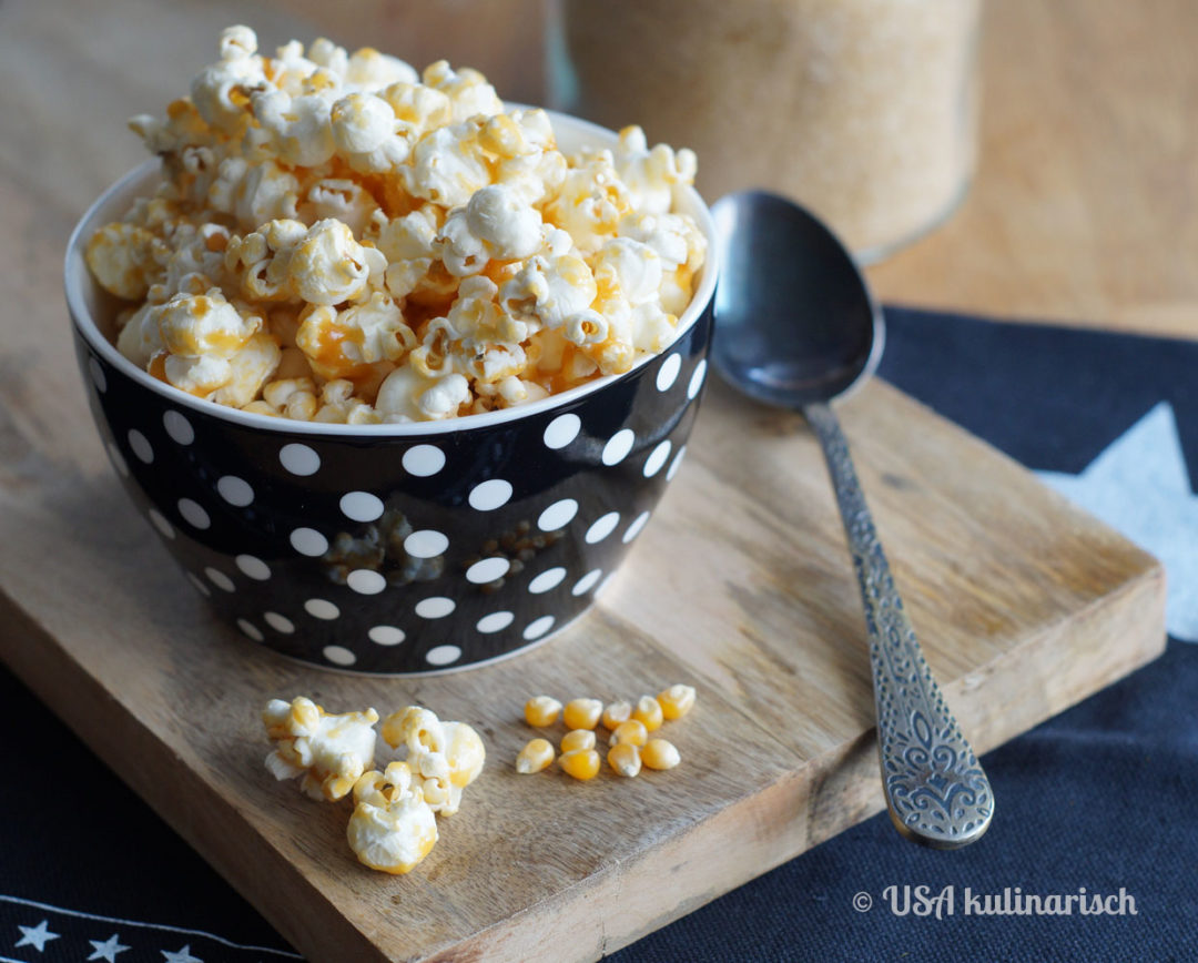 Salted Caramel Popcorn - Popcorn mit Salzkaramell