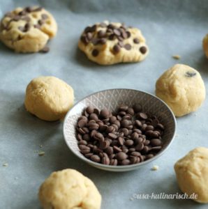 Cookies aus der Backmischung