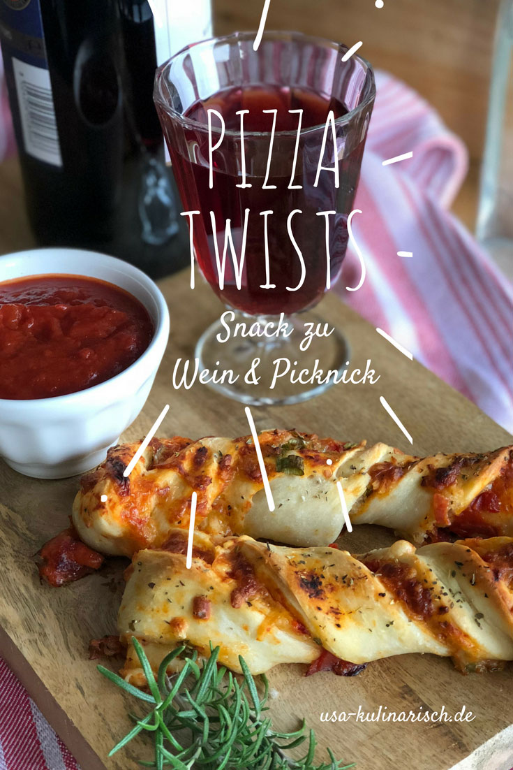 Pizza Twists - ein leckerer Snack