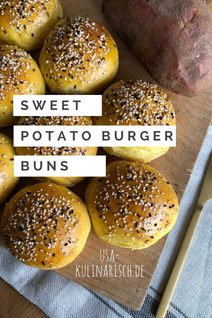 Sweet Potato Burger Buns Sweet Potato Burger Buns