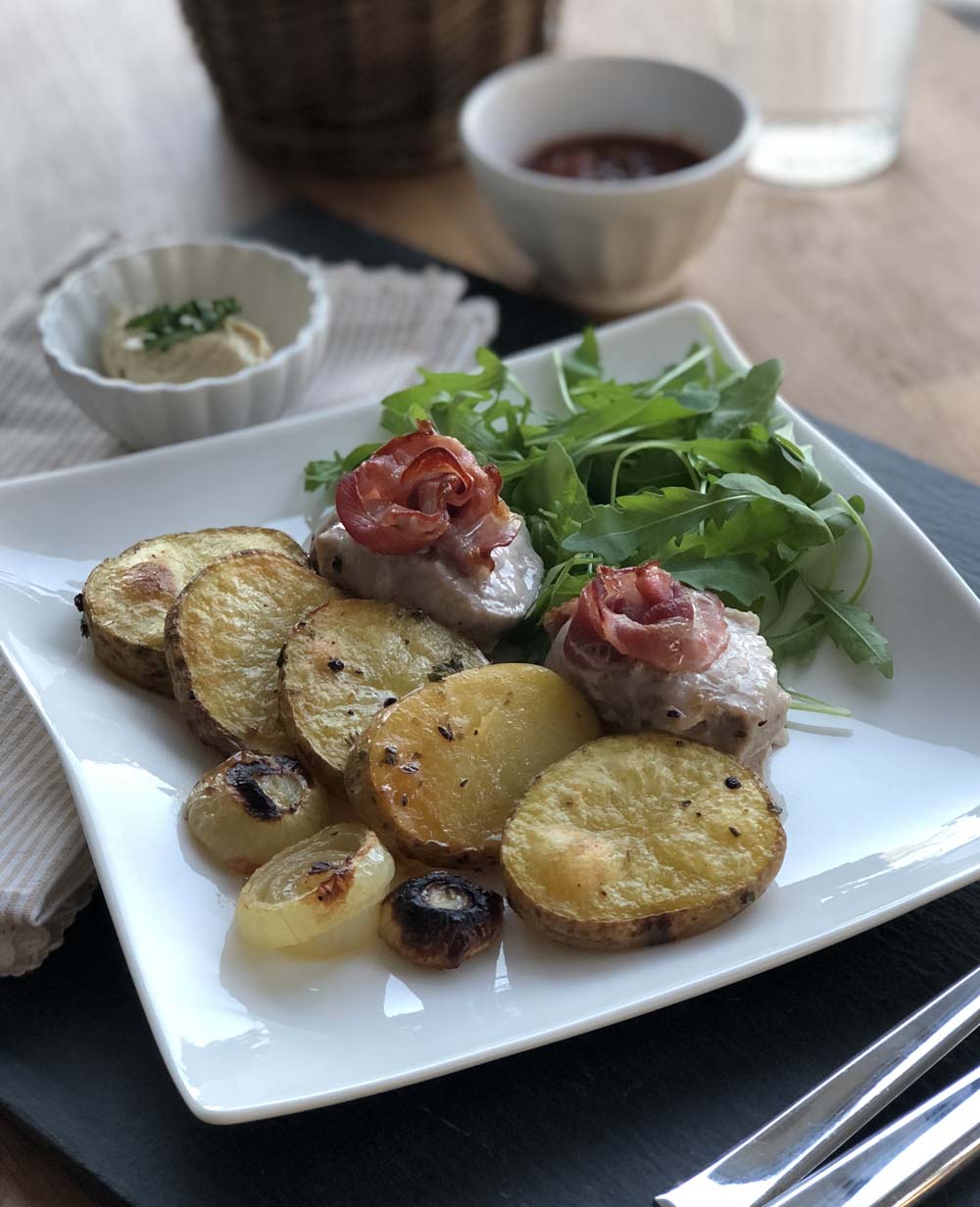 Pork Tenderloin vom Backblech