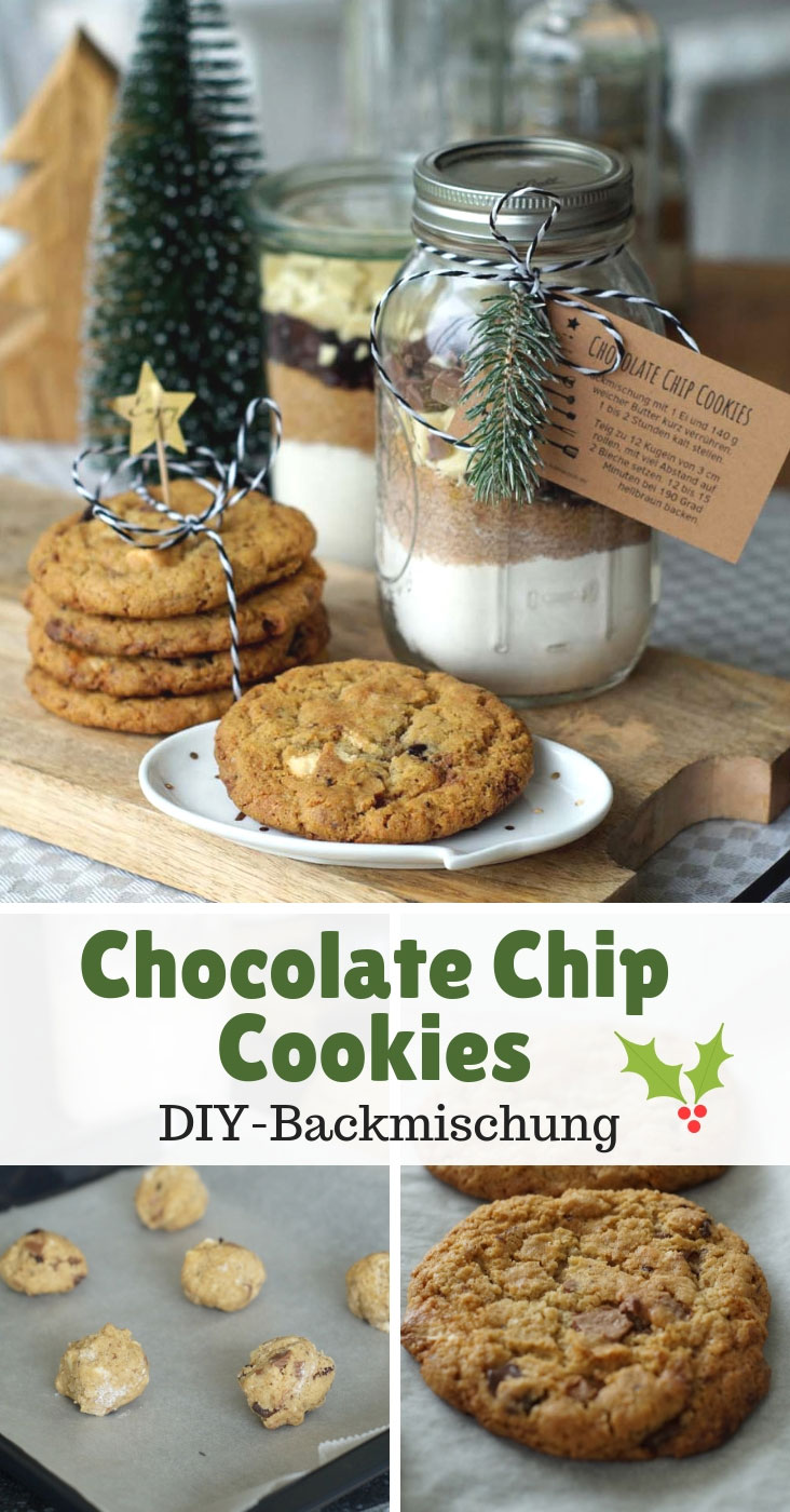 Backmischung Chocolate Chip Cookies zum Selbermachen