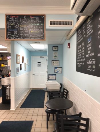 typischer coffeeshop in Wilmington
