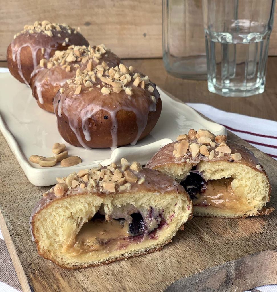 Donut Mythen Ein Rezept Fur Peanut Butter Jelly Donuts