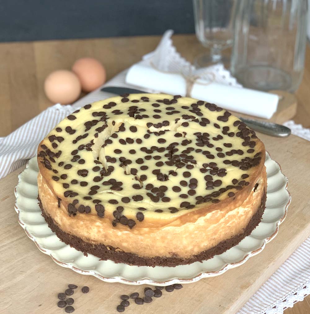 Black Bottom Cheesecake - Käsekuchen mit Schokoboden