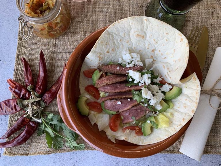 Grilled Steak Tacos (Wraps mit Steak)