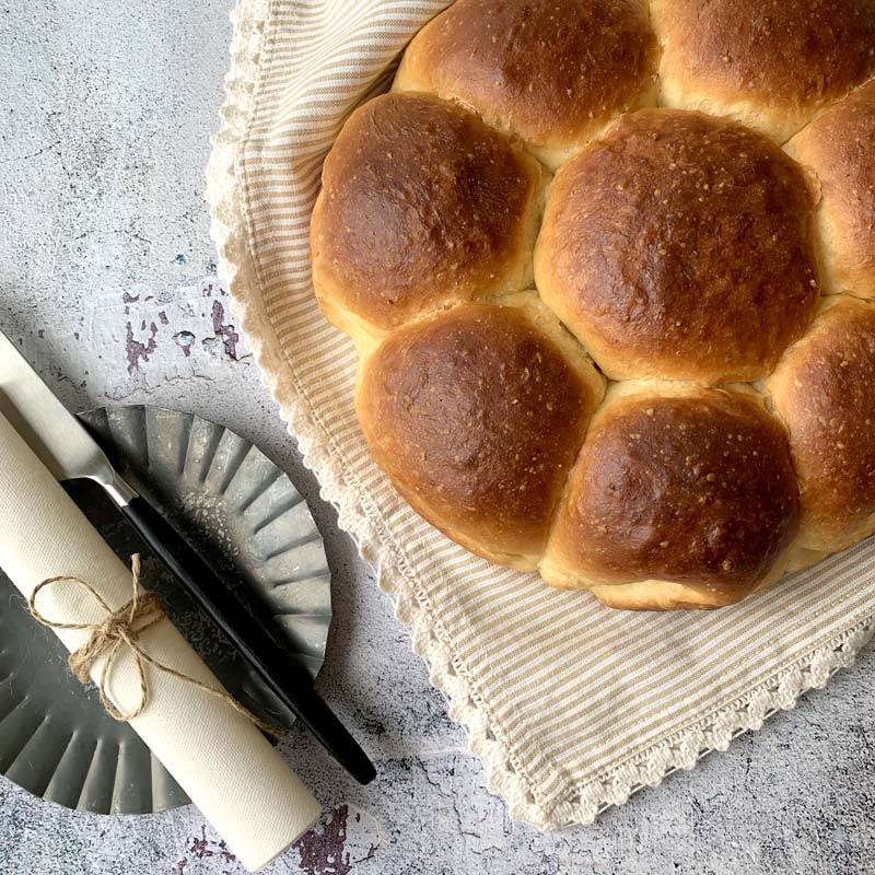 Rezept für wattig-weiche Milchbrötchen