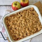 USA-Rezept für Apple Crumble, Apfelstreusel