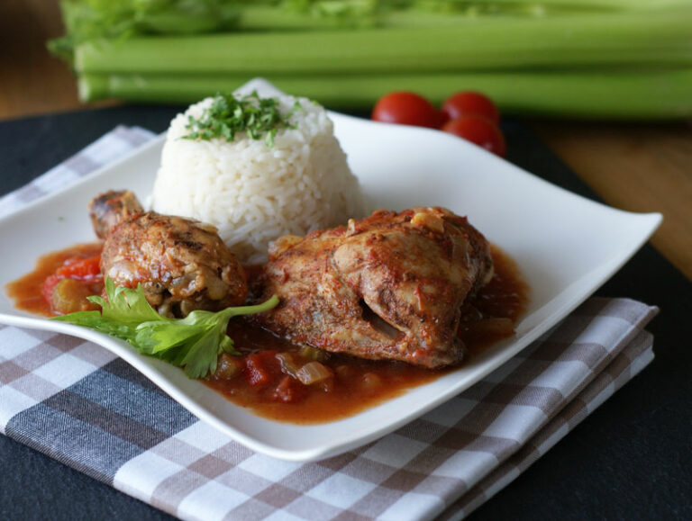 Creole Chicken (kreolisches Hühnchen)