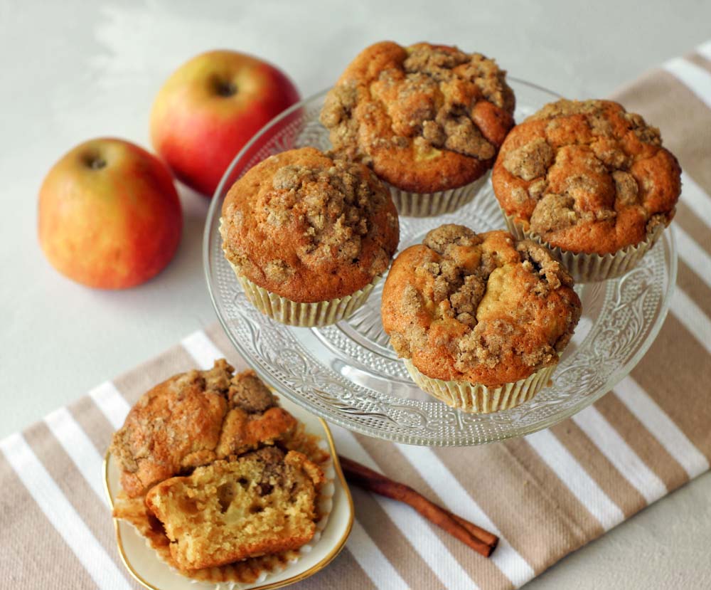 Rezept für Apple Streusel Muffins