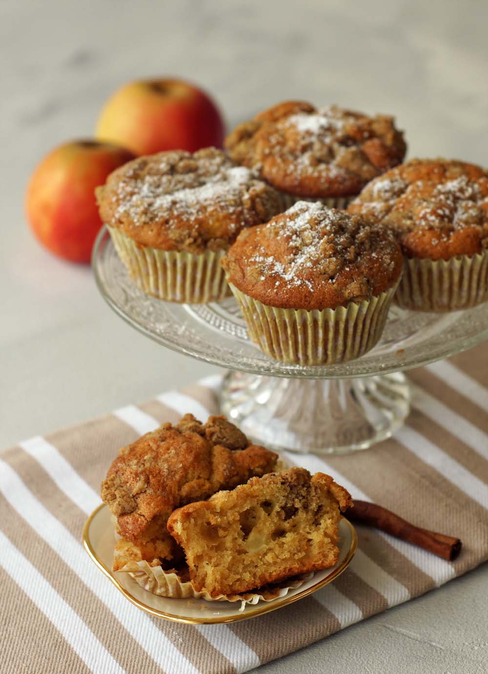 Rezept für Apple Streusel Muffins