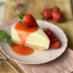 No-Bake-Cheesecake mit Erdbeeren
