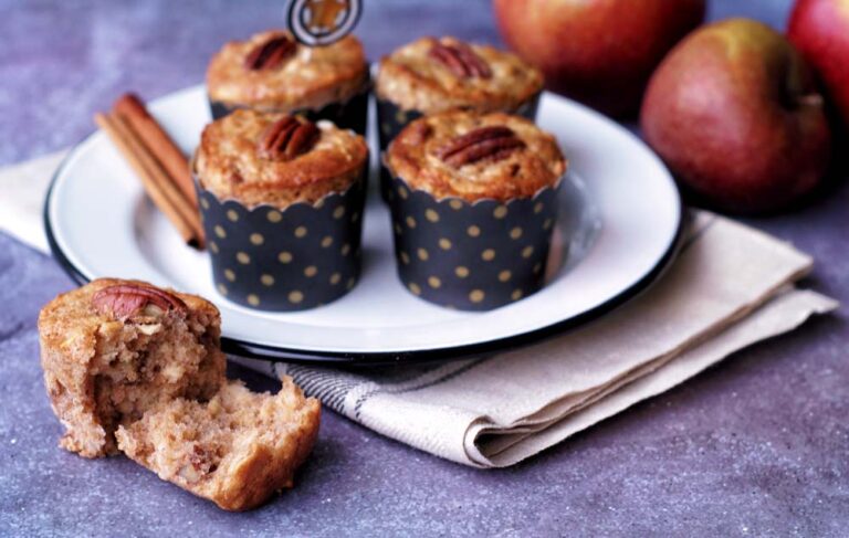Apple Spice Muffins (würzige Apfelmuffins)