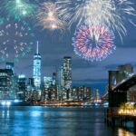 Silvesterfeuerwerk in New York
