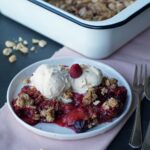 Mein liebstes Crumble Rezeot: Peanut Butter Jelly Crumble