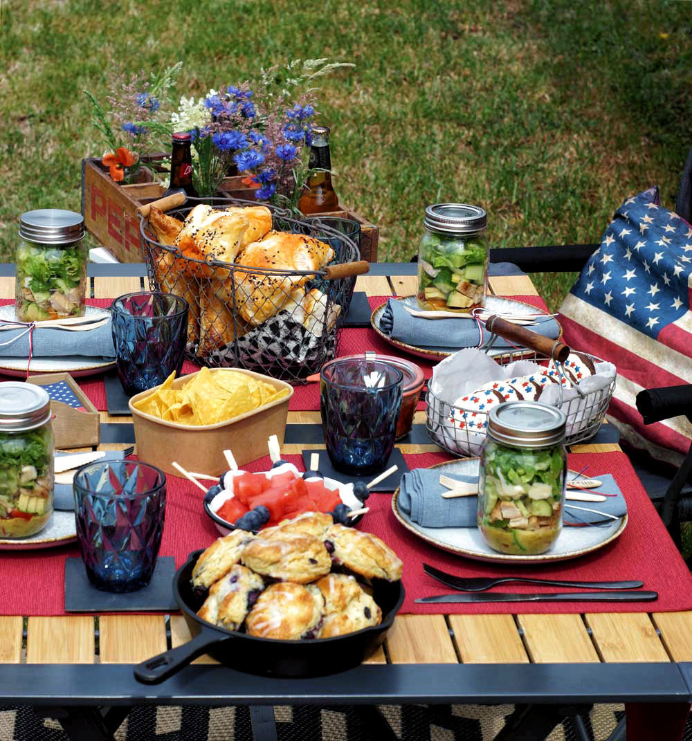 Picknick mit USA Rezepten