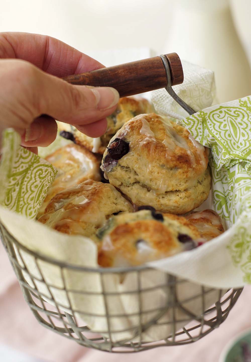 Rezept für Blueberry Biscuits