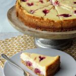 Cranberry Swirl Cheesecake