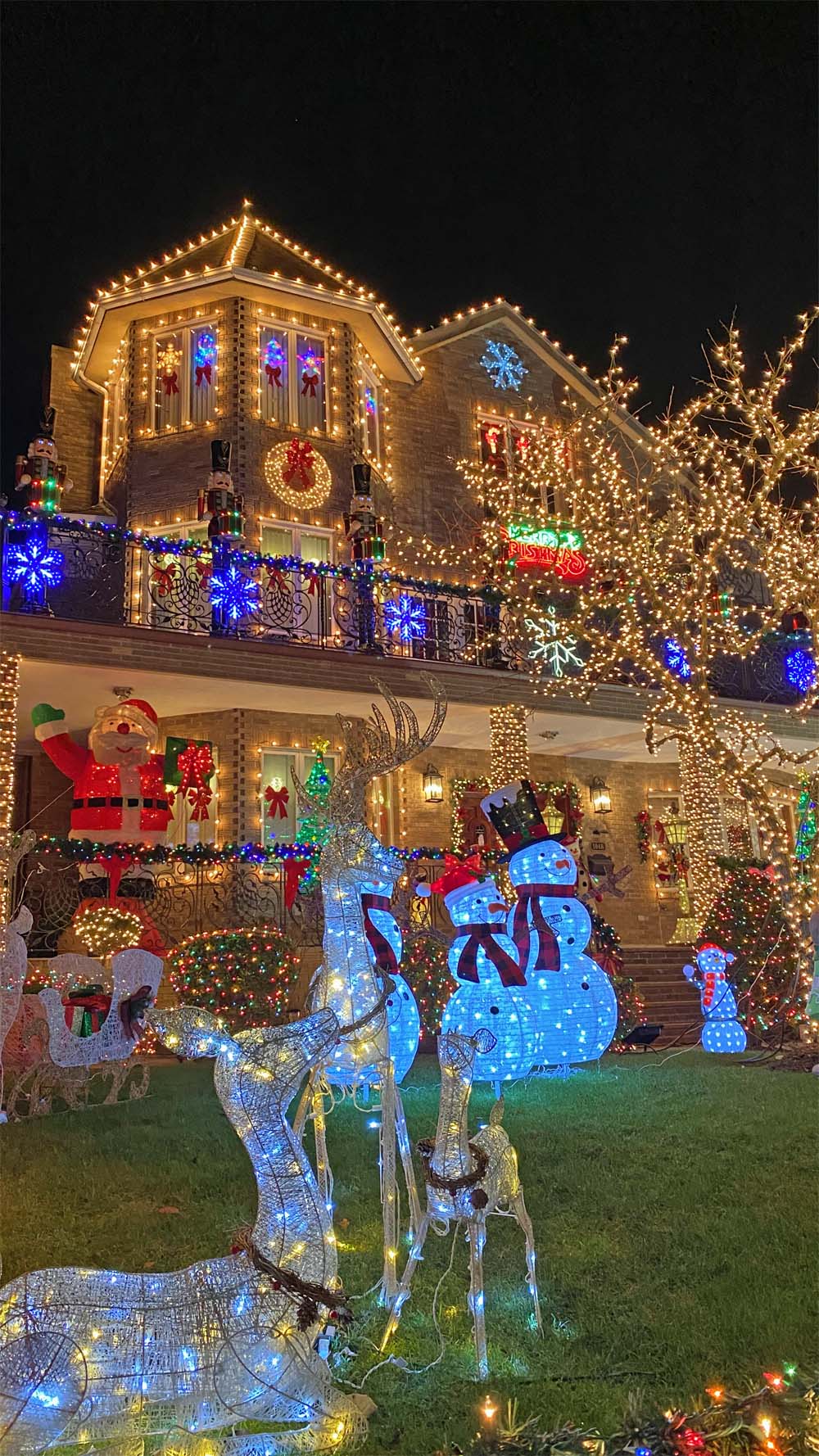 Christmas House in Dyker Heights