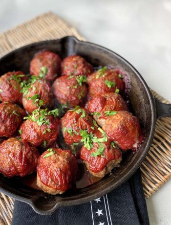 Rezept für Meatballs aus Bisonfleisch