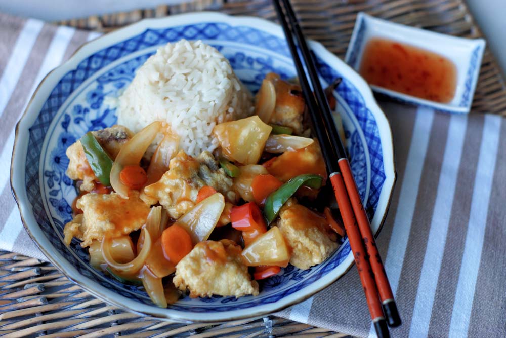 Rezept für Sweet and Sour Chicken