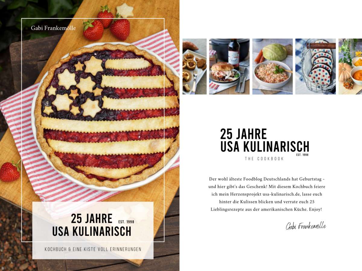 Kostenloses Kochbuch 25 Jahre USA kulinarisch