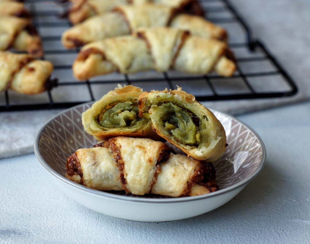 Rugelach (gefüllte Mini-Hörnchen) | USA kulinarisch