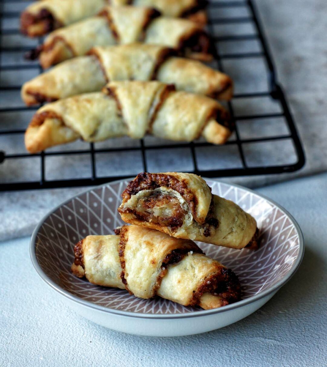 Rugelach (gefüllte Mini-Hörnchen) | USA kulinarisch