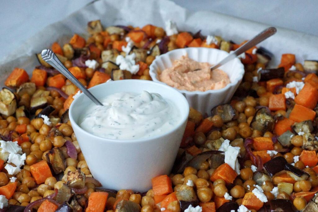 Sweet Potato Tray Bake | USA kulinarisch