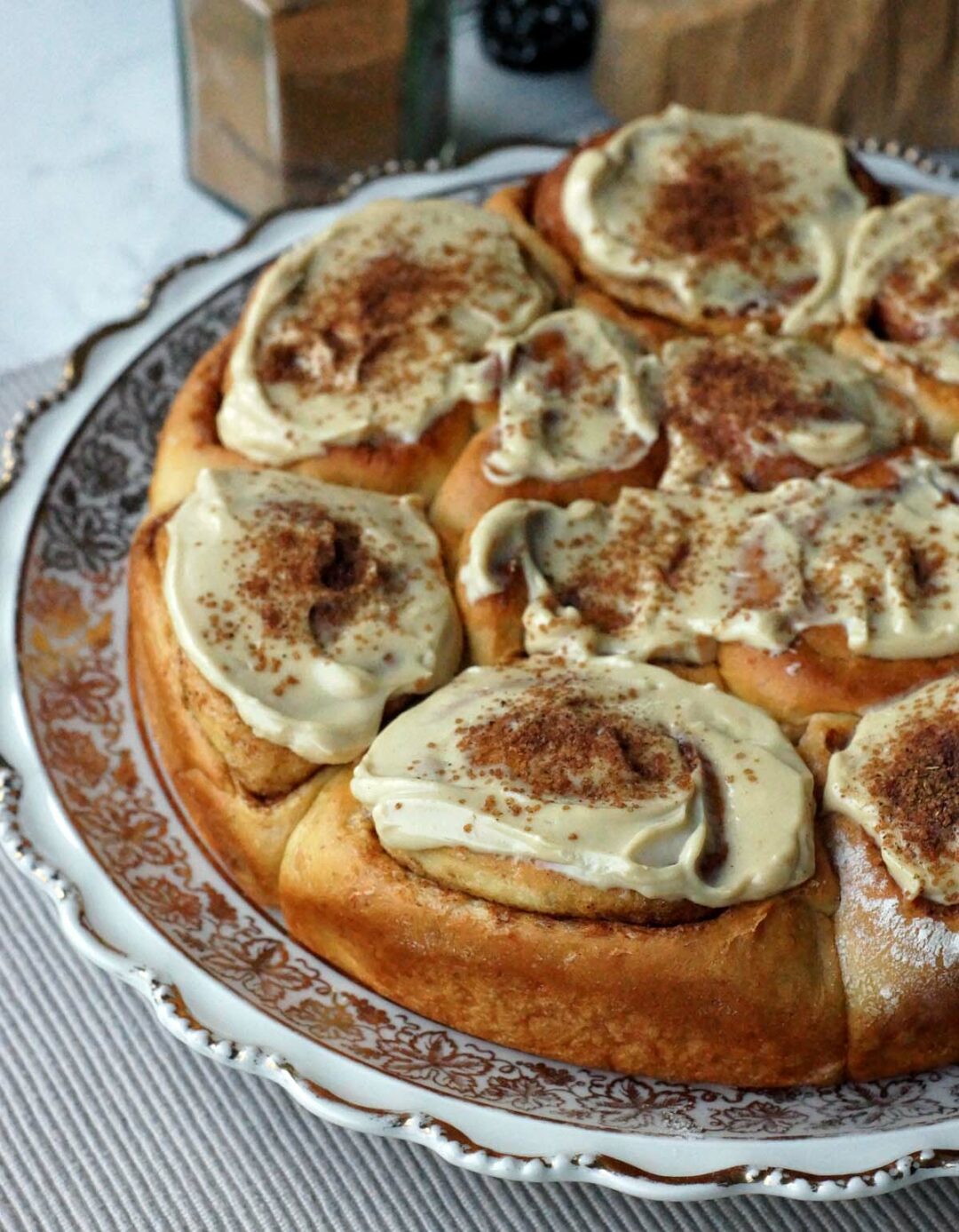 Rezept für Gingerbread Cinnamon Rolls