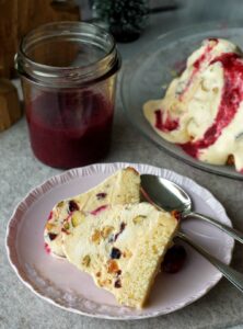 #xmasboom: White Chocolate Cranberry Ice Bomb