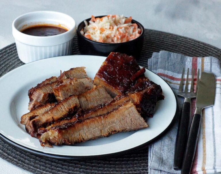 BBQ Brisket aus Backofen oder Slowcooker