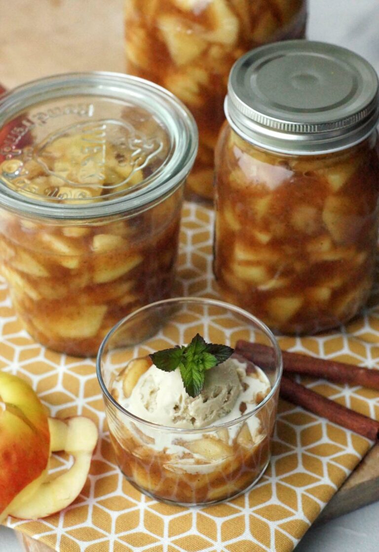 USA-Rezept für Apple Pie Filling / Apfelkompott