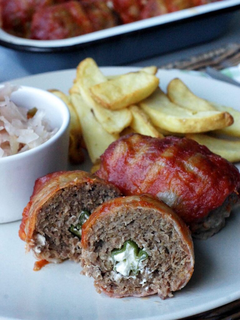 Rezept für Mini BBQ Bombs aus dem Backofen