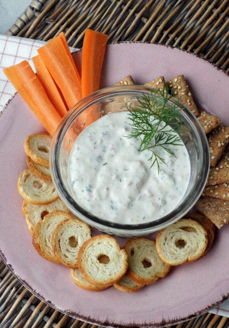Rezept für Smoked Trout Dip / Räicherforellen-Creme
