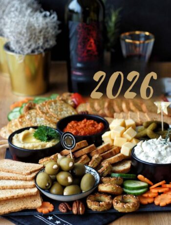 Snackplatte zu Silvester